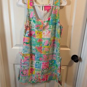 Lilly PulitzerRomper- Lilly state of mind. All 50 states. Size 8